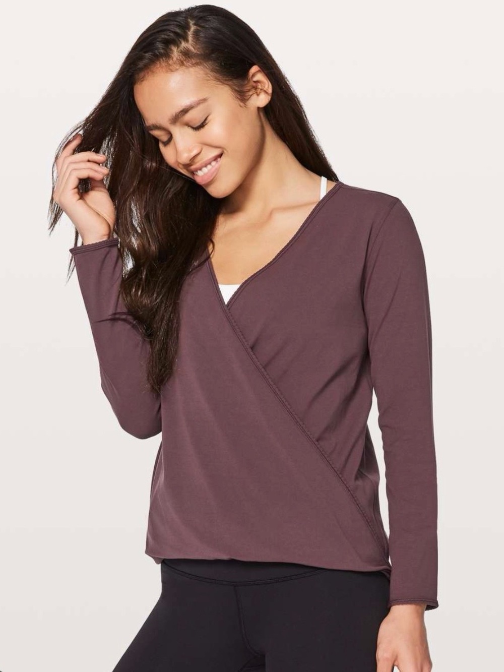 Lululemon full freedom Long-Sleeve Wrap Top 12